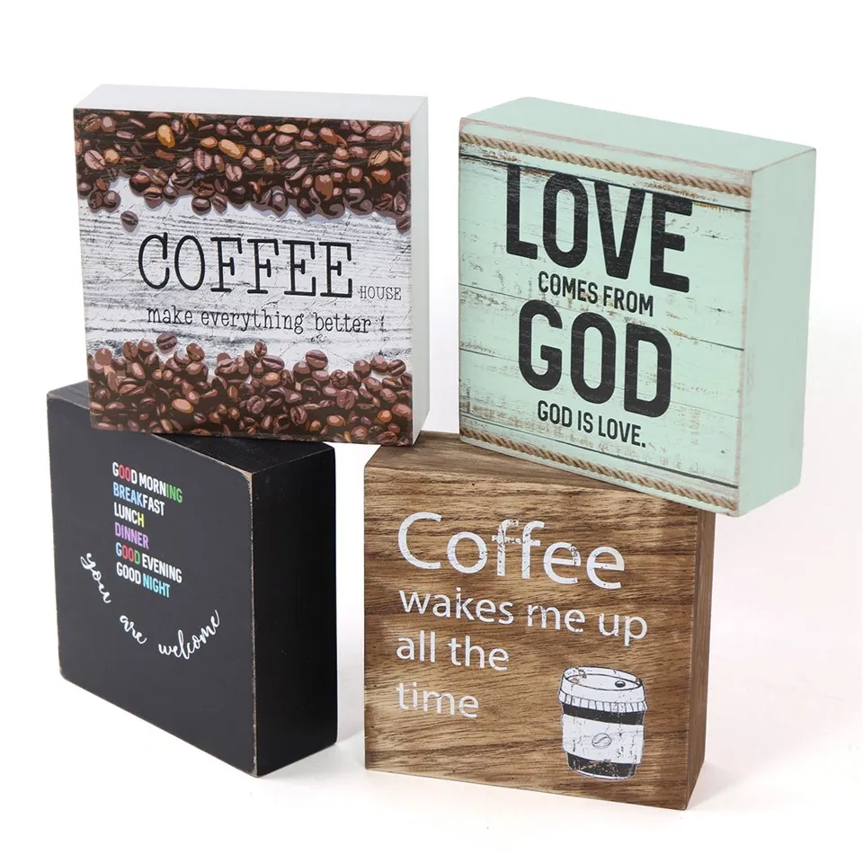 Het houten teken van de verandadoos